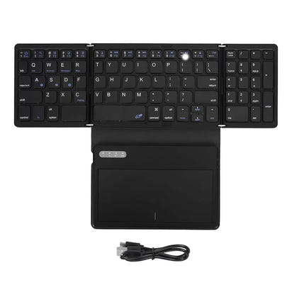 Portable Wireless Foldable Keyboard with Trackpad (for Android Tablets & Phones)